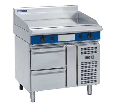 Blue Seal GP516-RB Gas Griddle Refrigerated Base