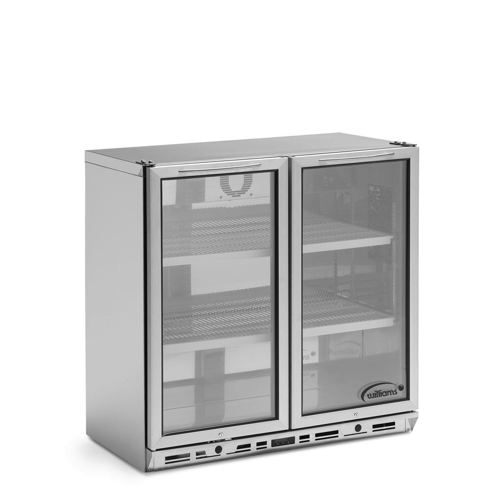 Williams Refrigeration BC2SS Bootle Cooler Stainless Steel 2 Door Refrigerator