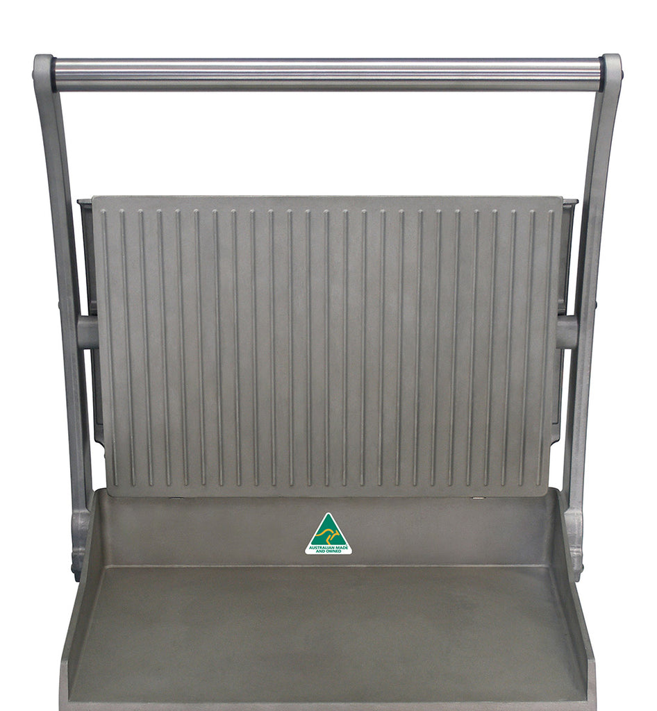 GSA610R-front-ribbed-plate-Roband-Grill-Station
