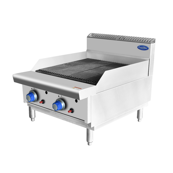 Cookrite AT80G6C-C-LPG Countertop 600mm Char Grill - LPG Gas (600mm Wide)