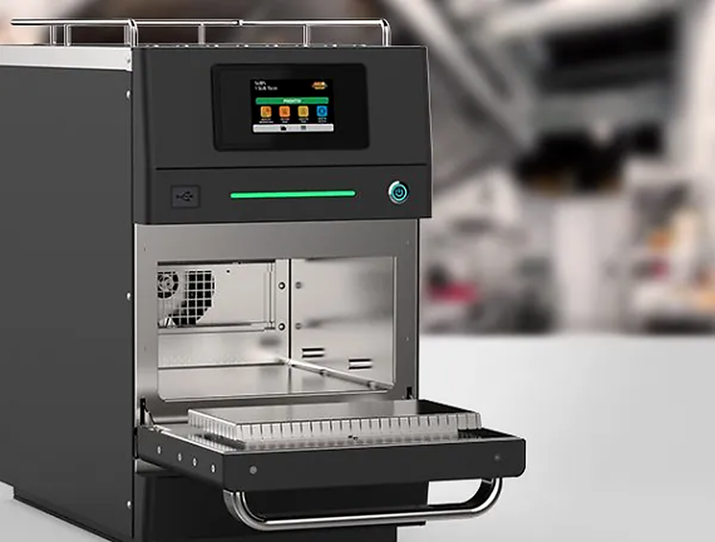  Prática FIT Express Dual Magnetron high-speed commercial oven in an Australian hospitality kitchen