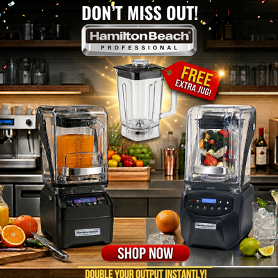 Hamilton Beach Commercial Blender and GET an EXTRA JUG FREE
