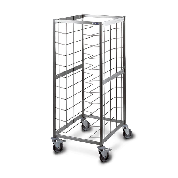 Tray Clearing Trolley, Hupfer TAWEDEL-1-10-EN, 10 x Tray,  125mm 
