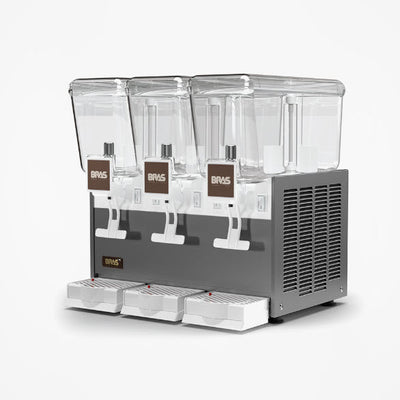 BRAS Maestrale 3AA 12 | Cold Drink Dispenser | 3 x 12L | Triple Bowl