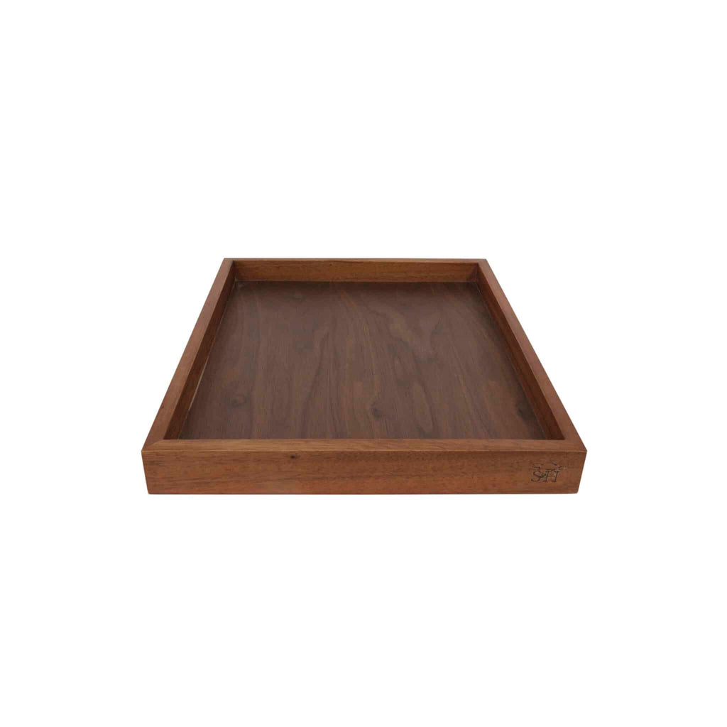Smith & Hubble Elevate SH-ELGN12-W | GN 1/2 Timber Tray | Rich Walnut Colour | Wooden Tray