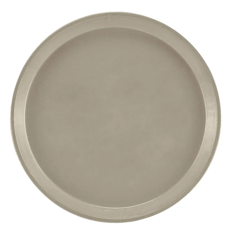 Cambro 1000104 I Camtray Round Tray I 10" (255 mm) I Desert Tan I Case of 12