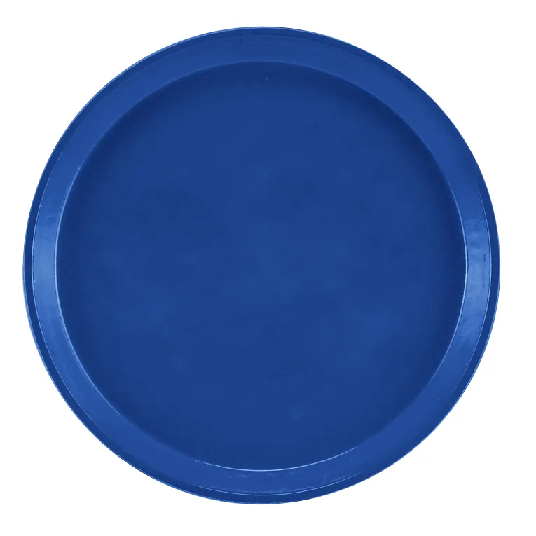 Cambro 1000123 I Camtray Round Tray I 10" (255 mm) I Amazon Blue I Case of 12