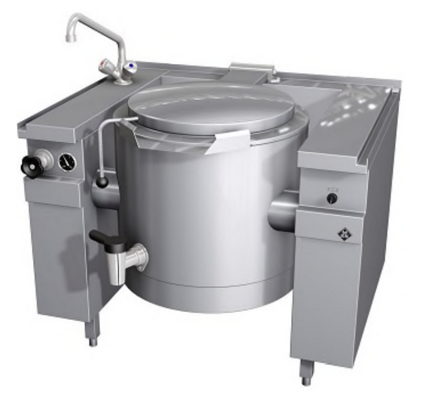 MKN 10019200 | Steam Quick Boiling Kettle | Motorised Tilting | Boiling Kettle | 60L