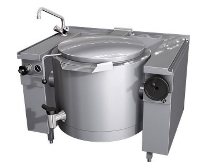 MKN 10019201 | Steam Quick Boiling Kettle | Manual Tilting | Boiling Kettle | 100L