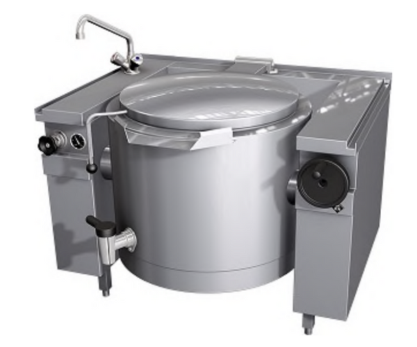 MKN 10019201 | Steam Quick Boiling Kettle | Manual Tilting | Boiling Kettle | 100L
