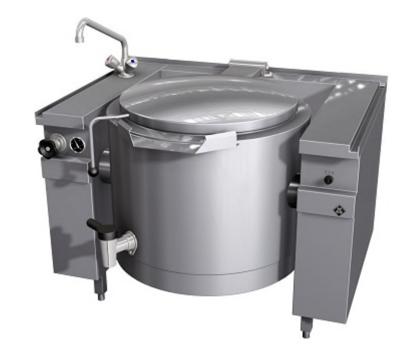 MKN 10019202 | Steam Quick Boiling Kettle | Motorised Tilting | Boiling Kettle | 100L