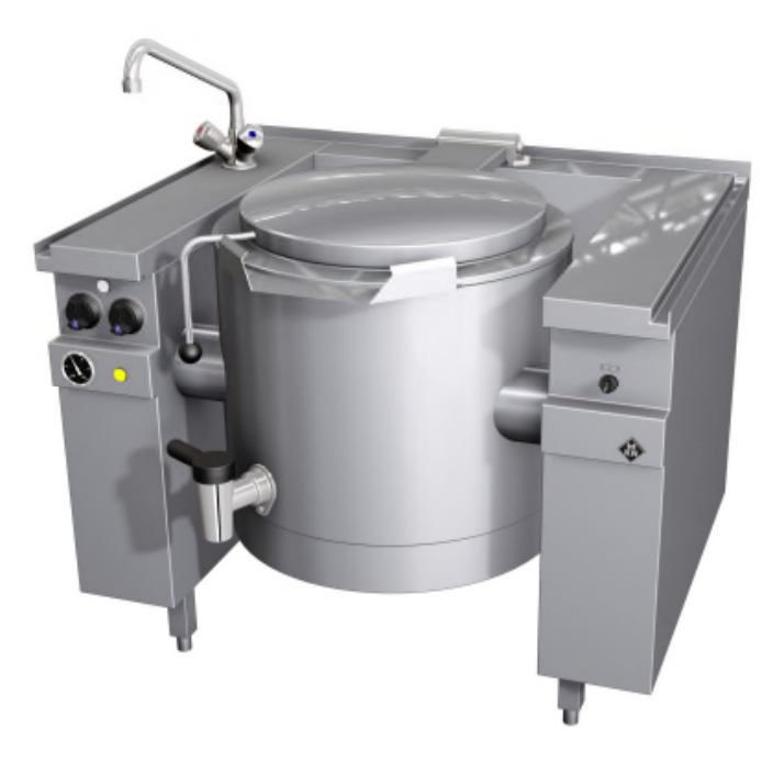 MKN 10019208 | Electric Quick Boiling Kettle | Motorised Tilting Vapro| 60L | Cooking Kettle