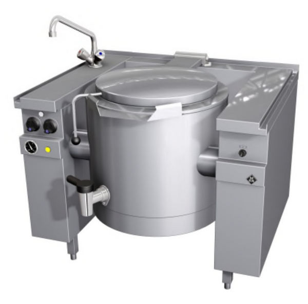 MKN 10019208 | Electric Quick Boiling Kettle | Motorised Tilting Vapro| 60L | Cooking Kettle