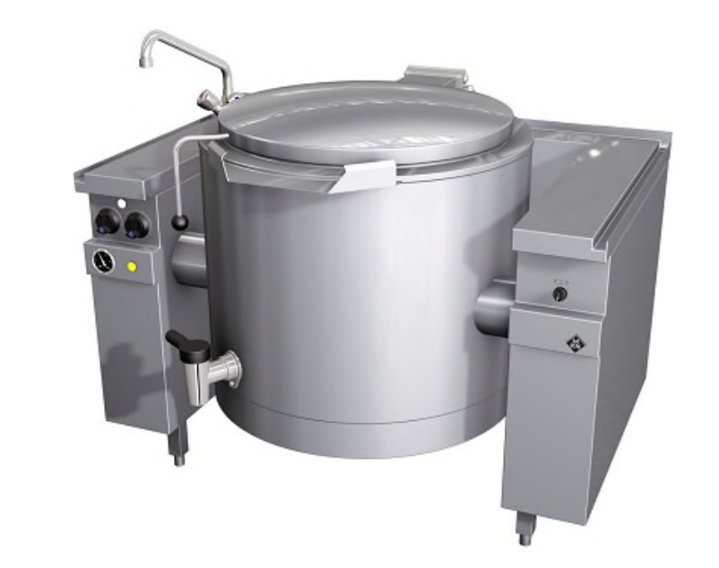 MKN 10019214 | Electric Quick Boiling Kettle | Motorised Tilting Vapro | 150L | Cooking Kettle