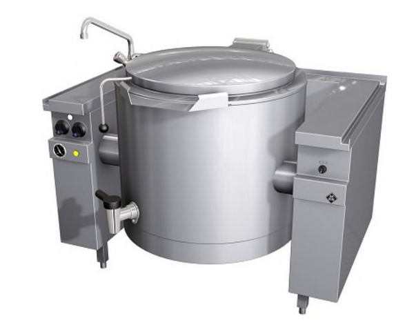 MKN 10019214 | Electric Quick Boiling Kettle | Motorised Tilting Vapro | 150L | Cooking Kettle