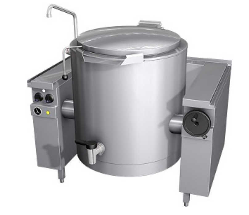 MKN 10019216 | Electric Quick Boiling Kettle | Manual Tilting Vapro | 200L | Cooking Kettle