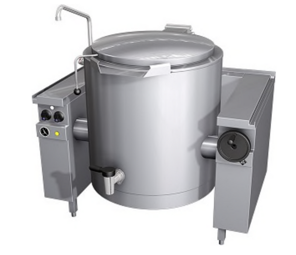 MKN 10019216 | Electric Quick Boiling Kettle | Manual Tilting Vapro | 200L | Cooking Kettle