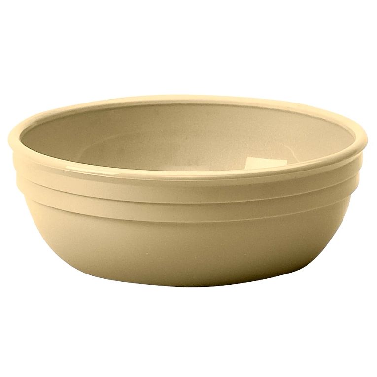 Cambro 100CW133 I Camwear Small Nappie Bowl I 370 mL (12.5 oz) I Beige I Case of 48