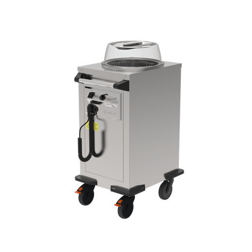 Rieber RRV-H1-190-320 Mobile Tubular Dispenser (Round) - Static Heating | Single Tube | 40kgs