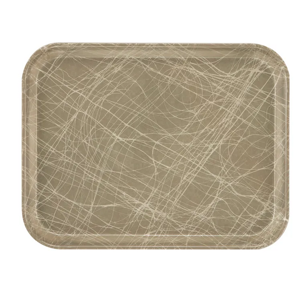 Cambro 1014215 I Camtray Fibreglass Rectangular Tray I 270x350mm I Abstract Gray I Case of 12