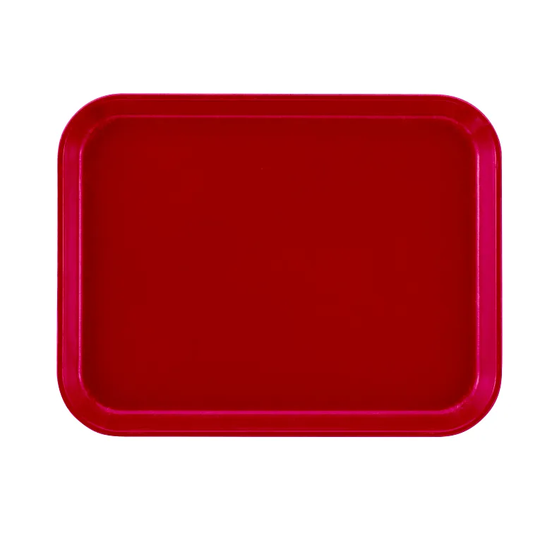 Cambro 1014221 I Camtray Fibreglass Rectangular Tray I 270x350mm I Ever Red I Case of 12