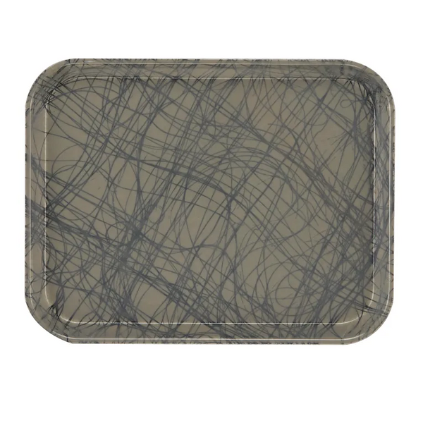 Cambro 1014277 I Camtray Fibreglass Rectangular Tray I 270x350mm I Swirl Gray I Case of 12