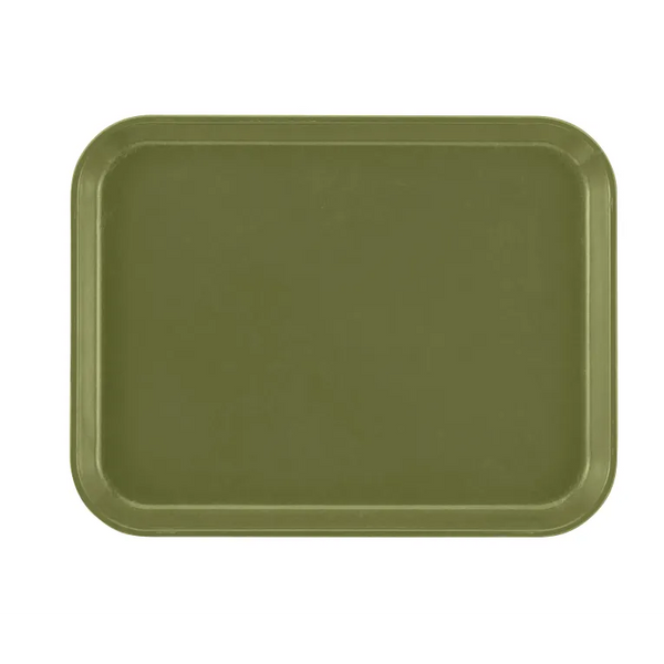Cambro 1014428 I Camtray Fibreglass Rectangular Tray I 270x350mm I Olive Green I Case of 12
