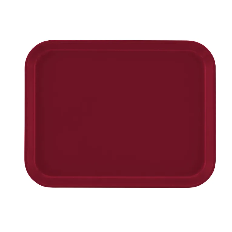Cambro 1014505 I Camtray Fibreglass Rectangular Tray I 270x350mm I Cherry Red I Case of 12
