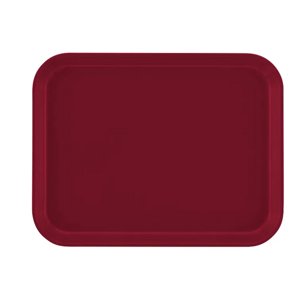 Cambro 1014505 I Camtray Fibreglass Rectangular Tray I 270x350mm I Cherry Red I Case of 12