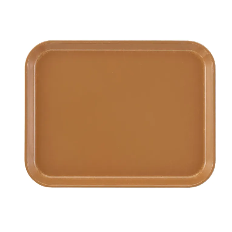 Cambro 1014508 I Camtray Fibreglass Rectangular Tray I 270x350mm I Suede Brown I Case of 12