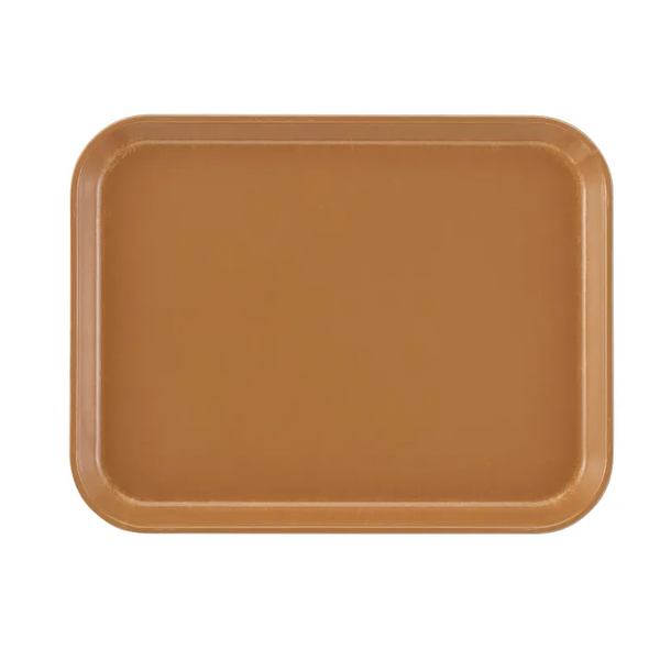 Cambro 1014508 I Camtray Fibreglass Rectangular Tray I 270x350mm I Suede Brown I Case of 12