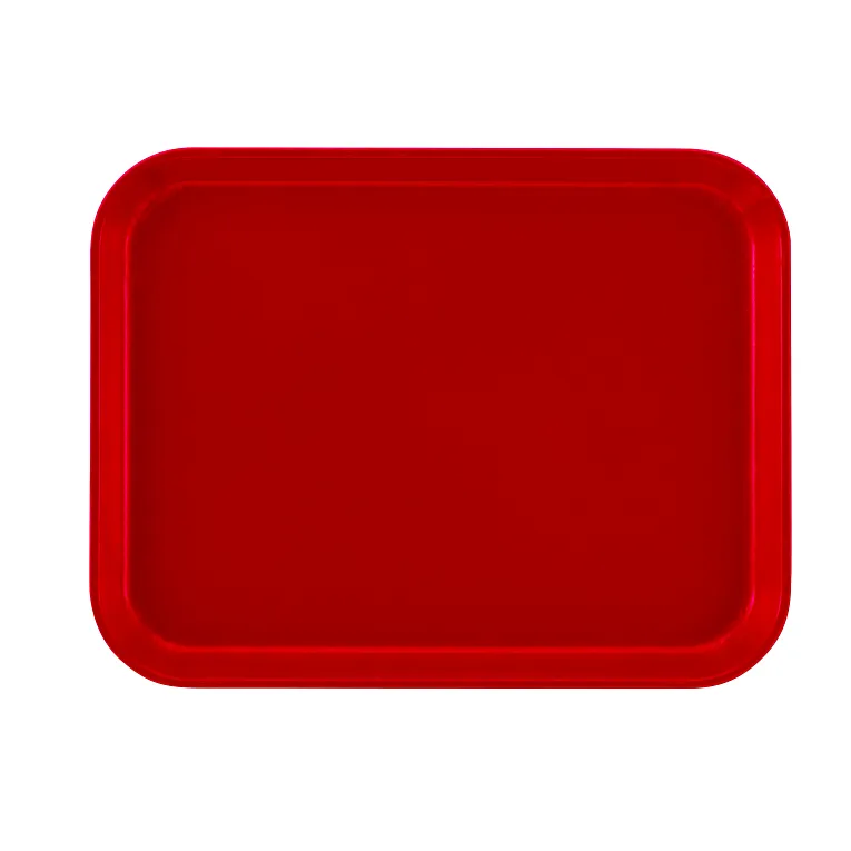 Cambro 1014510 I Camtray Fibreglass Rectangular Tray I 270x350mm I Signal Red I Case of 12