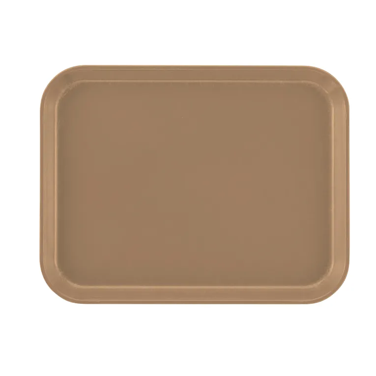 Cambro 1014513 I Camtray Fibreglass Rectangular Tray I 270x350mm I Bayleaf Brown I Case of 12