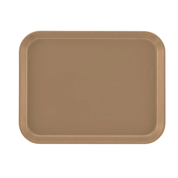 Cambro 1014513 I Camtray Fibreglass Rectangular Tray I 270x350mm I Bayleaf Brown I Case of 12