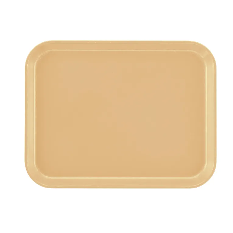 Cambro 1014514 I Camtray Fibreglass Rectangular Tray I 270x350mm I Earthen Gold I Case of 12