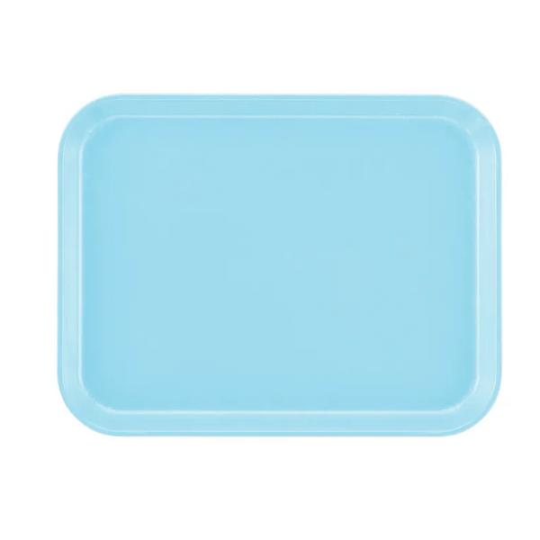 Cambro 1014518 I Camtray Fibreglass Rectangular Tray I 270x350mm I Robin Egg Blue I Case of 12