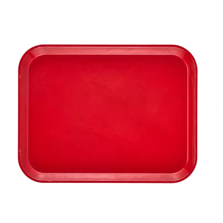 Cambro 1014521 I Camtray Fibreglass Rectangular Tray I 270x350mm I Red I Case of 12