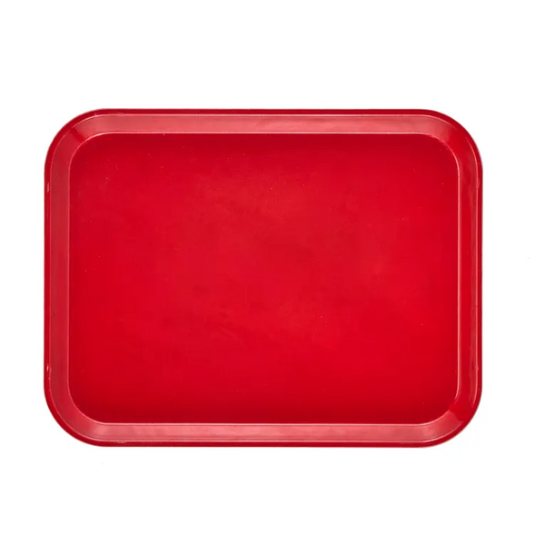 Cambro 1014521 I Camtray Fibreglass Rectangular Tray I 270x350mm I Red I Case of 12
