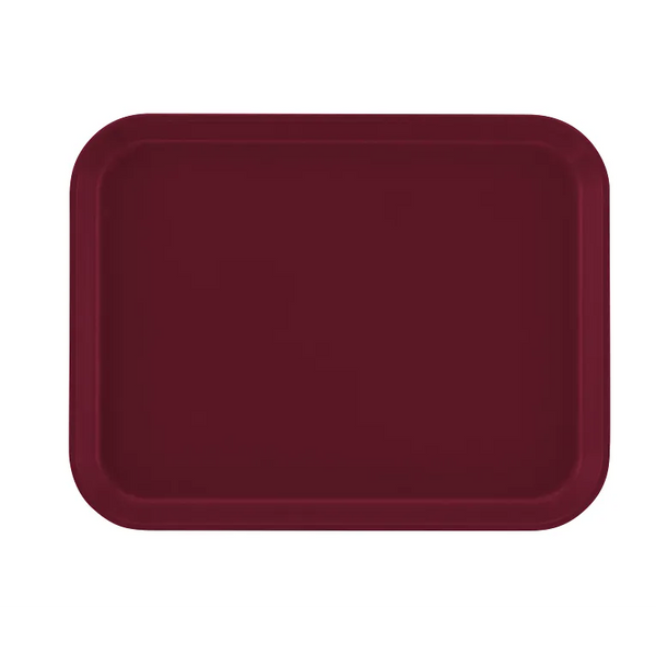 Cambro 1014522 I Camtray Fibreglass Rectangular Tray I 270x350mm I Burgundy Wine I Case of 12