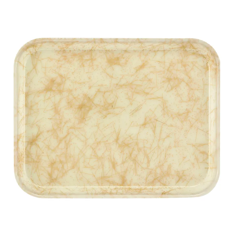 Cambro 1014526 I Camtray Fibreglass Rectangular Tray I 270x350mm I Galaxy Antique Parchment Gold I Case of 12