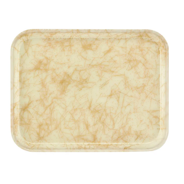 Cambro 1014526 I Camtray Fibreglass Rectangular Tray I 270x350mm I Galaxy Antique Parchment Gold I Case of 12