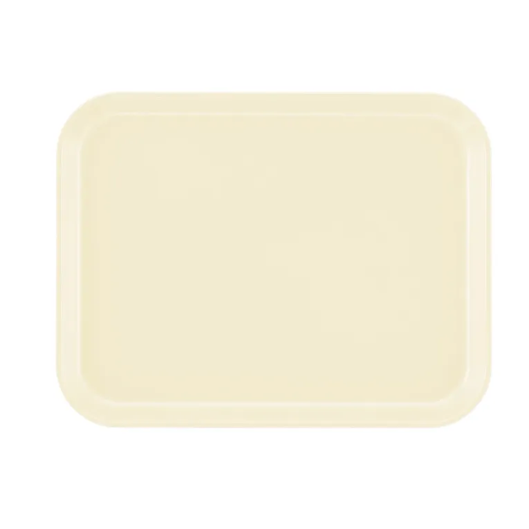 Cambro 1014536 I Camtray Fibreglass Rectangular Tray I 270x350mm I Lemon Chiffon I Case of 12