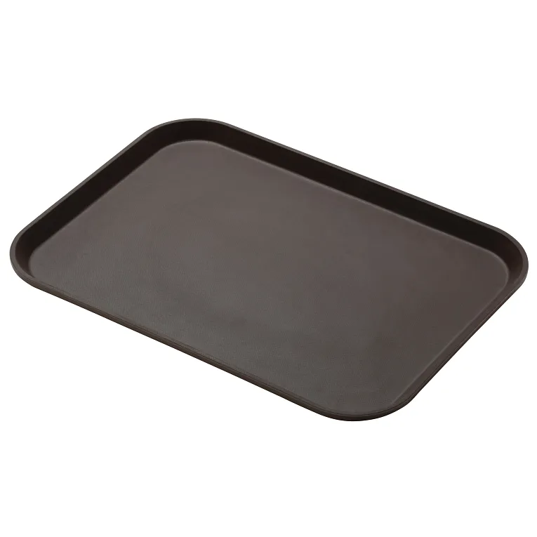Cambro 1014CT138 I Camtread Rectangular Trays I 27 x 35 cm I Tavern Tan I Case of 12
