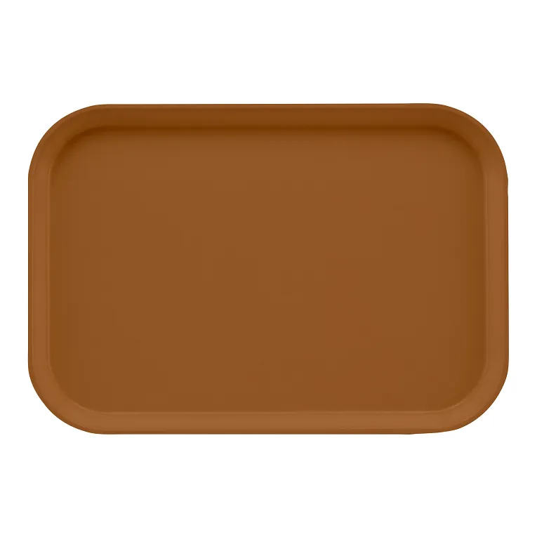 Cambro 1015508 I Camtray Rectangular Insert Tray I 260x380mm I Suede Brown I Case of 24