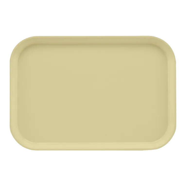Cambro 1015536 I Camtray Rectangular Insert Tray I 260x380mm I Lemon Chiffon I Case of 24
