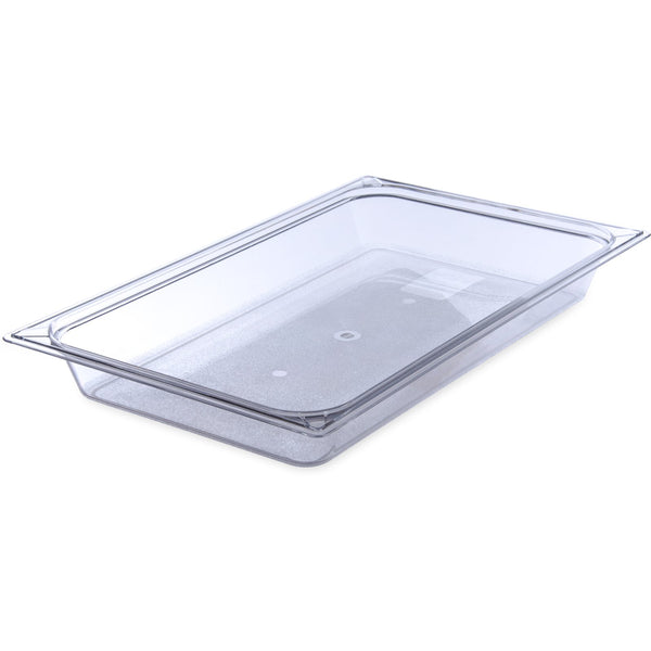 Carlisle 10200B07 | StorPlus™ Polycarbonate Food Pan Full-Size | 65mm Deep | 6.6L | Case of 6