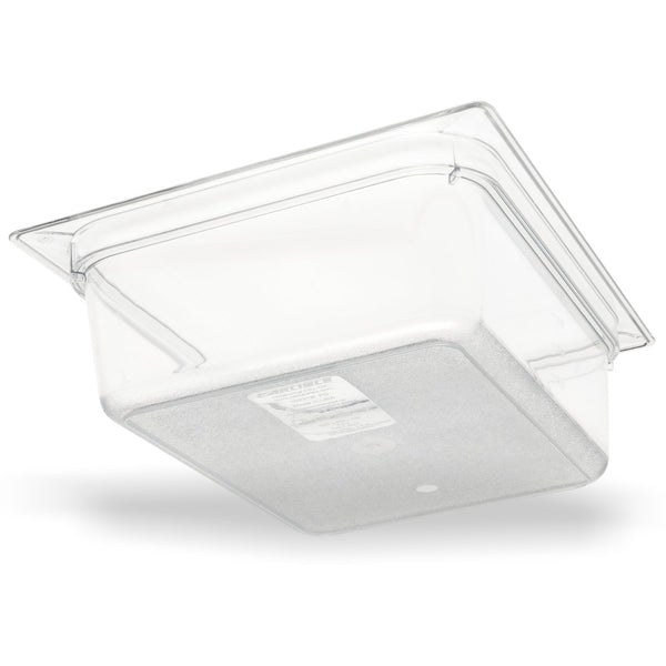 Carlisle 10221B07 | StorPlus™ Polycarbonate Food Pan 1/2 Size | 100mm Deep | Clear | 5.7L | Case of 6