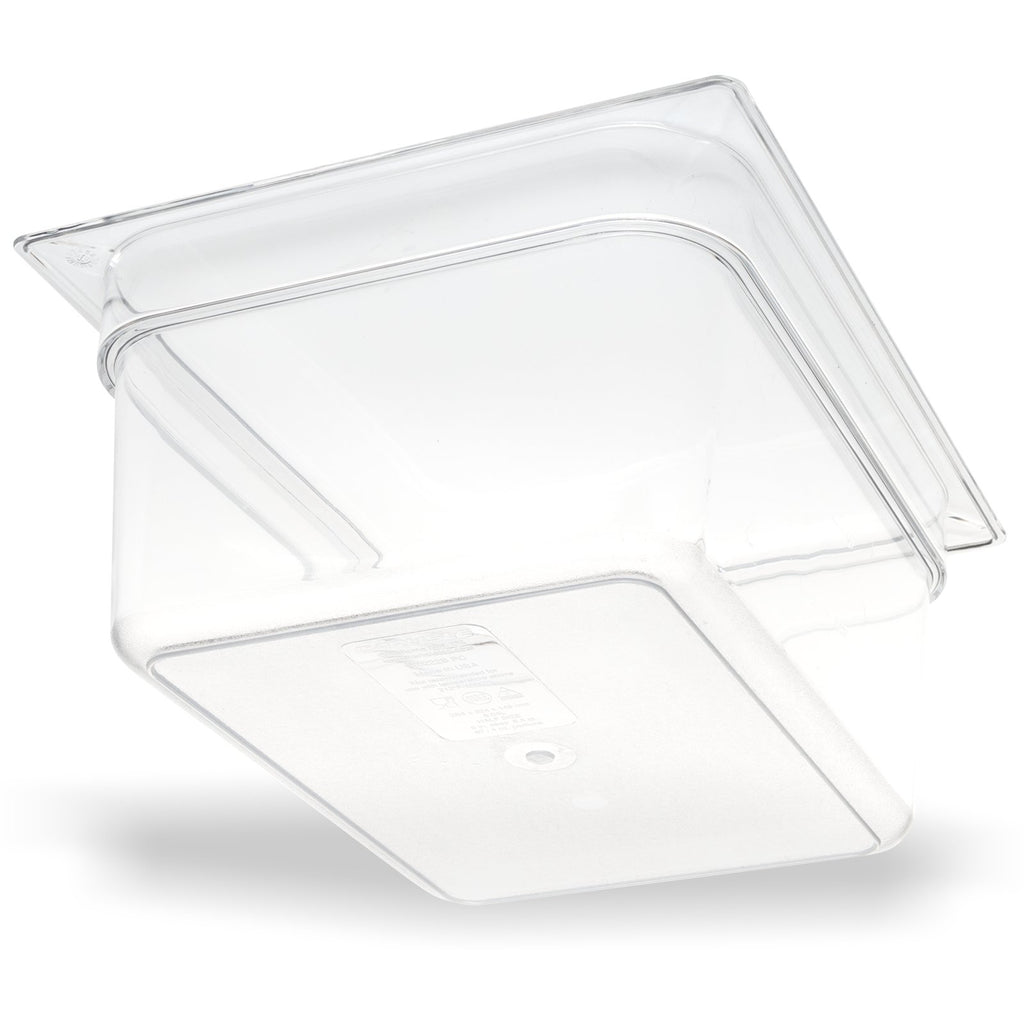 Carlisle 10222B07 | StorPlus™ Polycarbonate Food Pan 1/2 Size | 150mm Deep | Clear | 8L | Case of 6