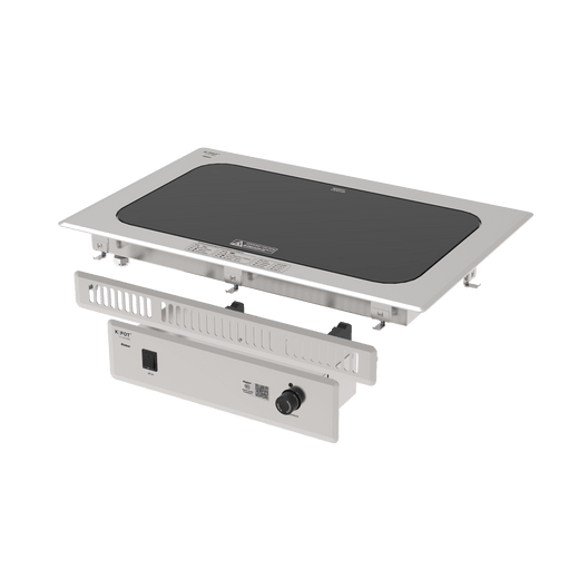 Rieber K Pot Buffet 1/1-ck 2200-BI-SS Induction Built-in Unit | Stainless Steel