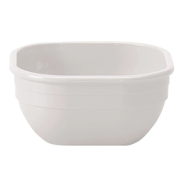 Cambro 10CW148 I Camwear Dinnerware Square Bowls I 278 mL I White I Case of 48